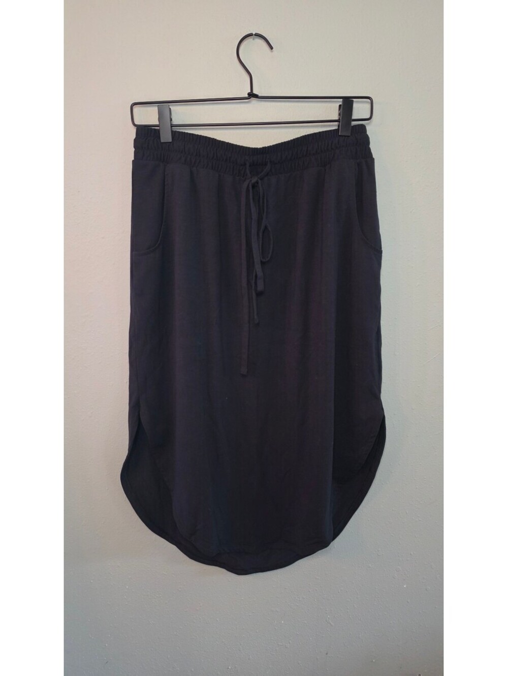 Columbia PFG Black Knit Skort Women's S Drawstring Athletic Casual Fishing Skirt